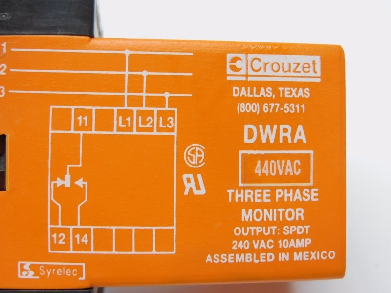 CROUZET DWRA440A 440VAC 10A NSMP