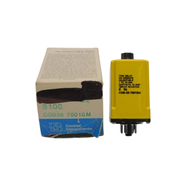 POTTER&BRUMFIELD CGB-38-70010M 120VAC 10A 1-10MIN NSMP