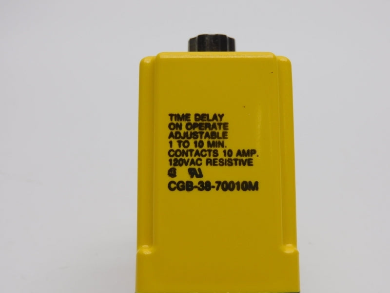 POTTER&BRUMFIELD CGB-38-70010M 120VAC 10A 1-10MIN NSMP