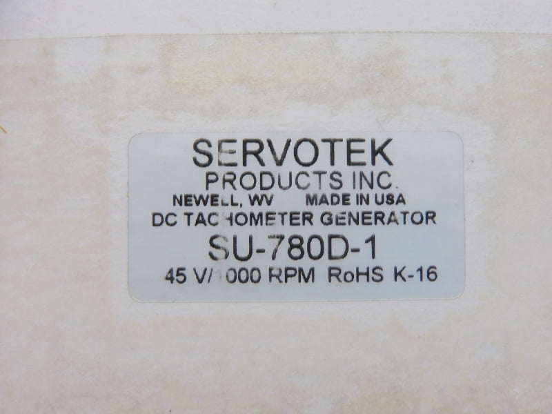 SERVOTEK PRODUCTS INC. SU-780D-1 45V NSMP