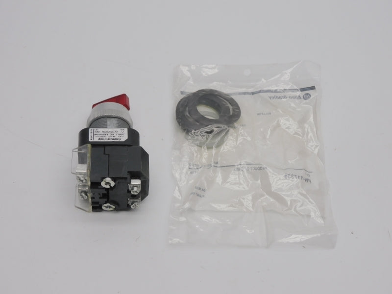 ALLEN BRADLEY 800T-16JR2KB7AX SER. U 120V (WH) NSMP