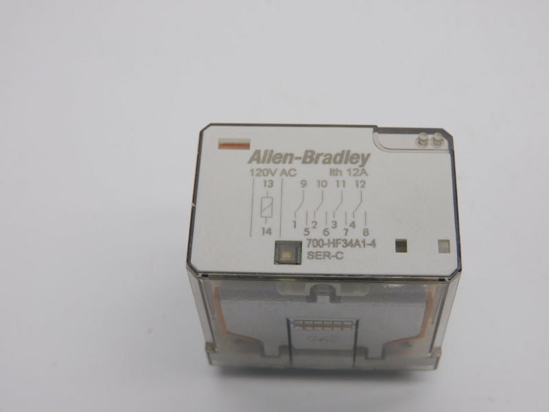 ALLEN BRADLEY 700-HF34A1-4 SER. C 120VAC 12A NSNP