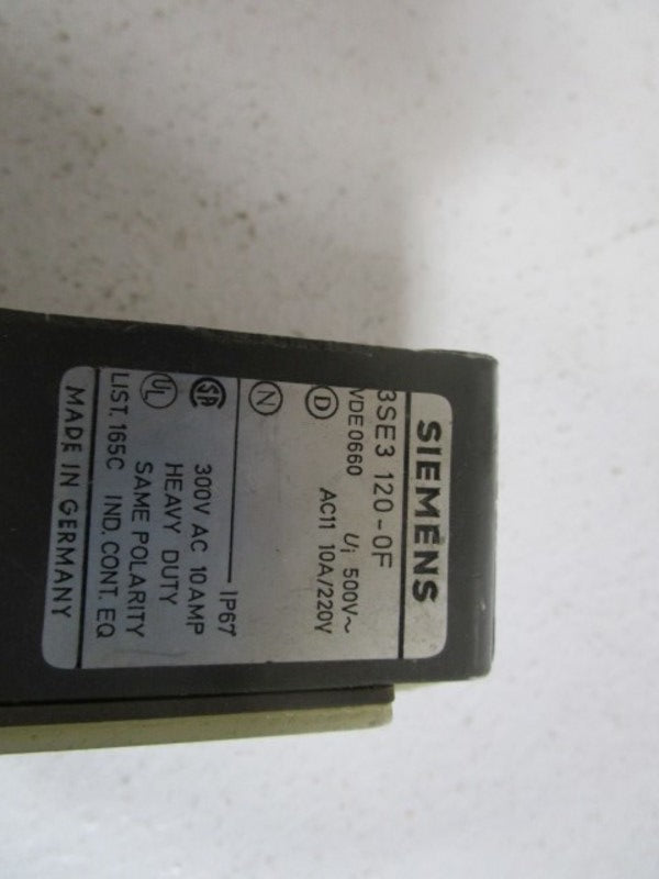 SIEMENS 3SE3 120-0F UNMP