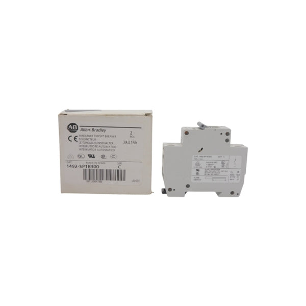 ALLEN BRADLEY 1492-SP1B300 SER. C 277VAC 30A (PKG OF 2) NSMP