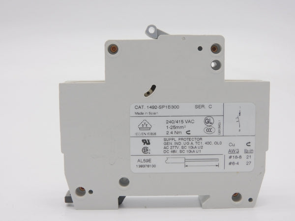ALLEN BRADLEY 1492-SP1B300 SER. C 277VAC 30A (PKG OF 2) NSMP