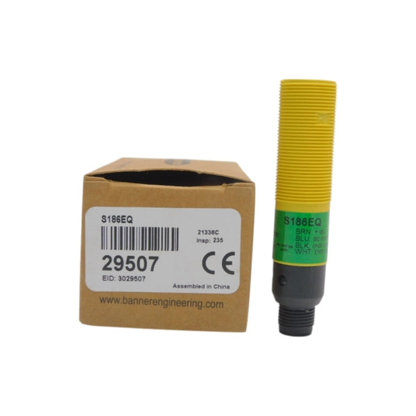 BANNER ENGINEERING S186EQ 29507 10-30VDC NSMP