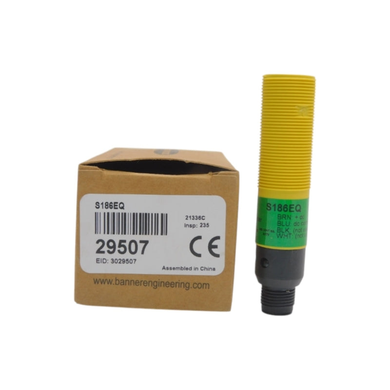 BANNER ENGINEERING S186EQ 29507 10-30VDC NSMP