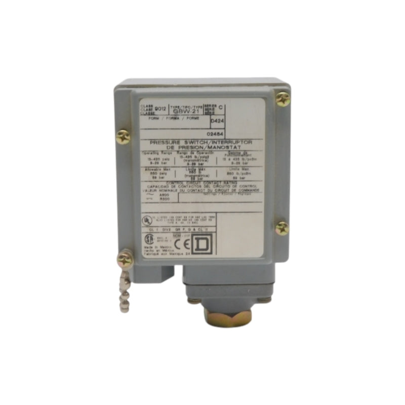 SQUARE D 9012GBW21 SER. C 13-425PSI NSNP
