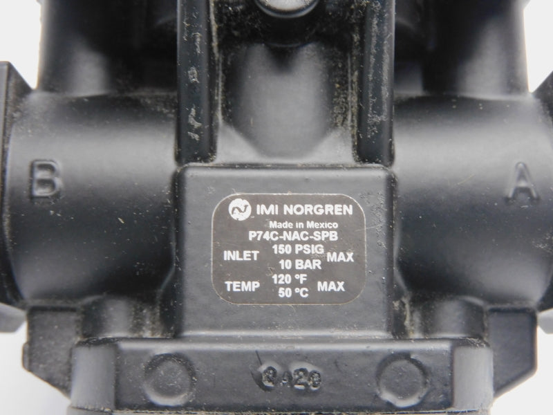 NORGREN P74C-NAC-SPB 24VDC 0.25A 150PSI NSNP
