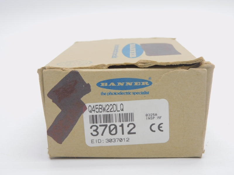 BANNER ENGINEERING Q45BW22DLQ 37012 90-250VAC NSMP