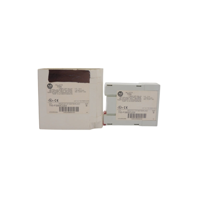 ALLEN BRADLEY 700-FSB3CU23 SER. B 0.5-10S (WH) NSMP