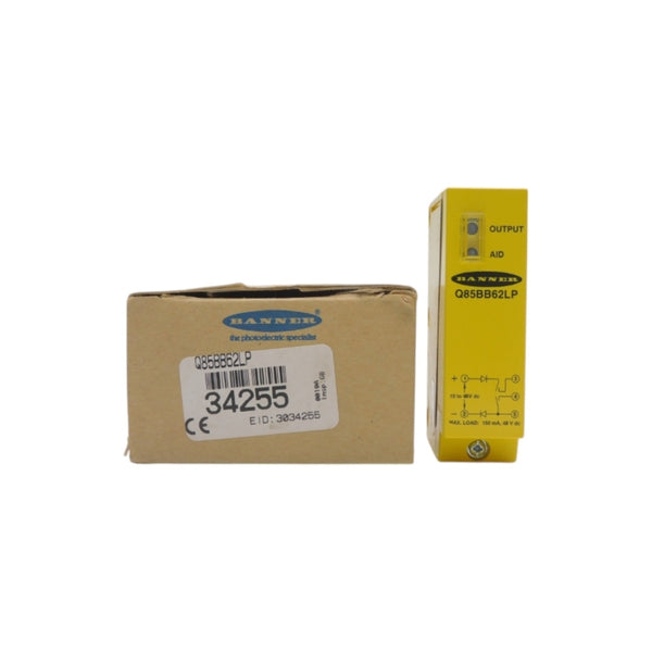 BANNER ENGINEERING Q85BB62LP 34255 10-48VDC NSMP