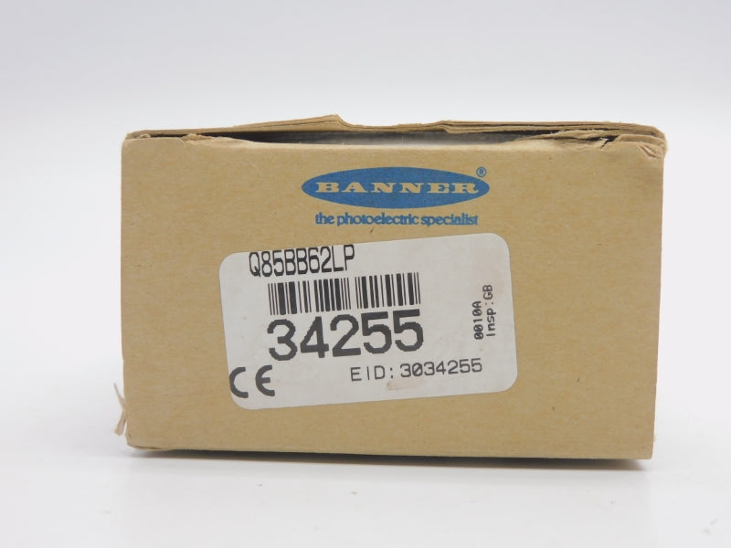 BANNER ENGINEERING Q85BB62LP 34255 10-48VDC NSMP