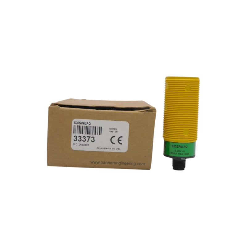 BANNER ENGINEERING S30SP6LPQ 33373 10-30VDC NSMP