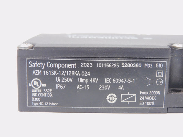 SCHMERSAL AZM161SK-12/12RKA-024 19441701 250V 4A NSMP