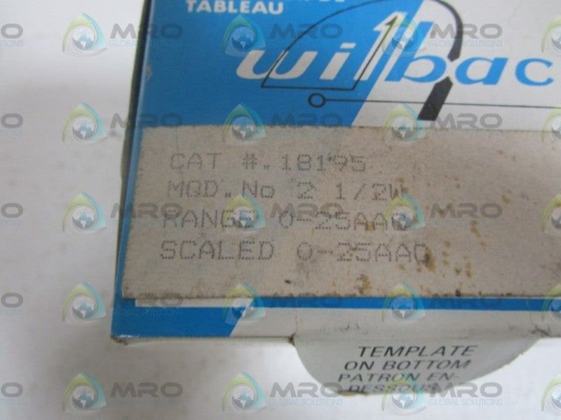 WILBAC 0-25AAC 18195 NSMP