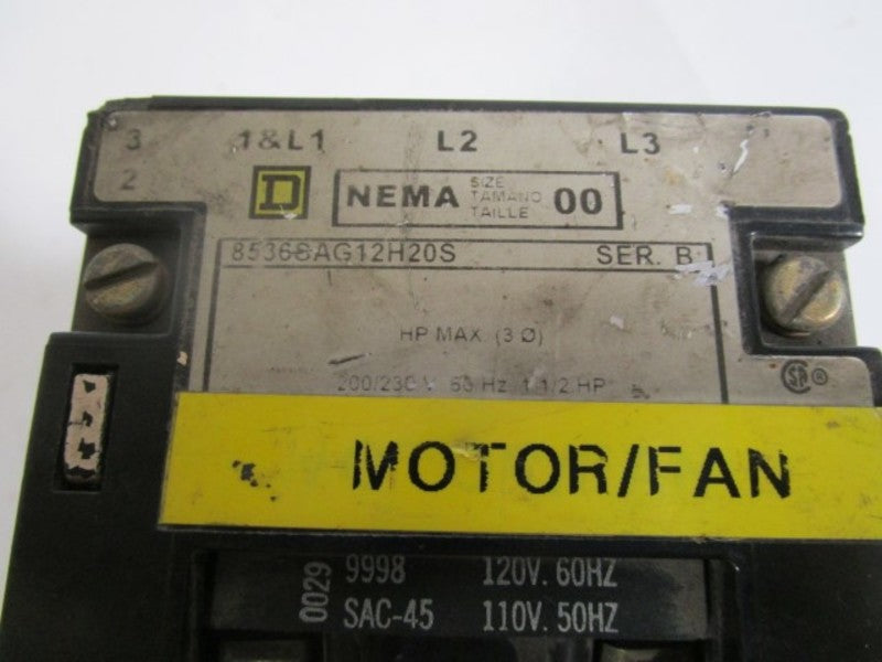 SQUARE D 8536-SAG12H20S UNMP