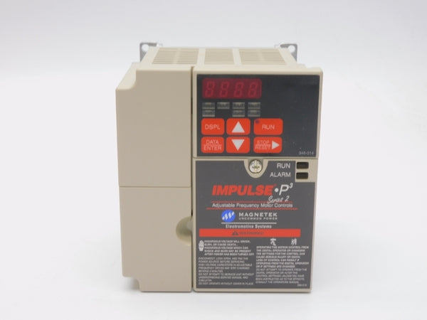 YASKAWA MAGNETEK CIMR-V7AM40P4 380-460V 2.4A (AS IS) NSMP