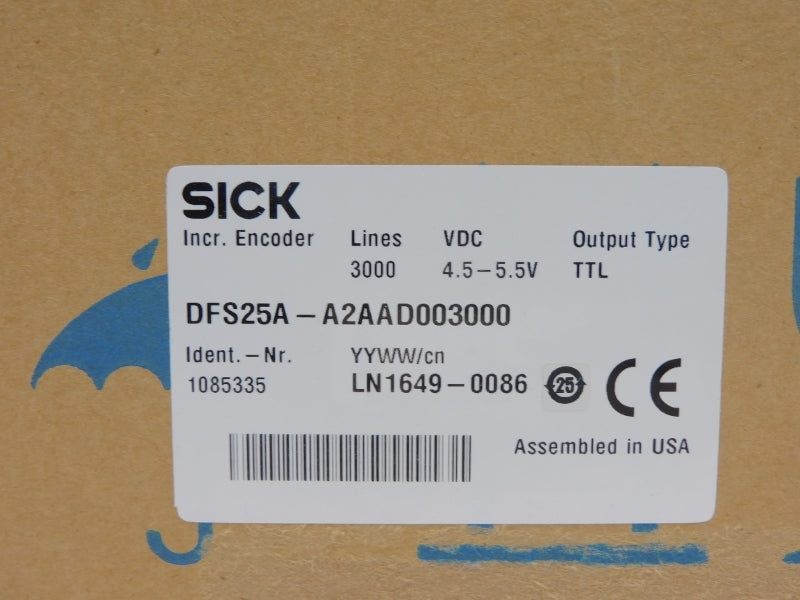 SICK DFS25A-A2AAD003000 1085335 4.5-5.5V NSMP