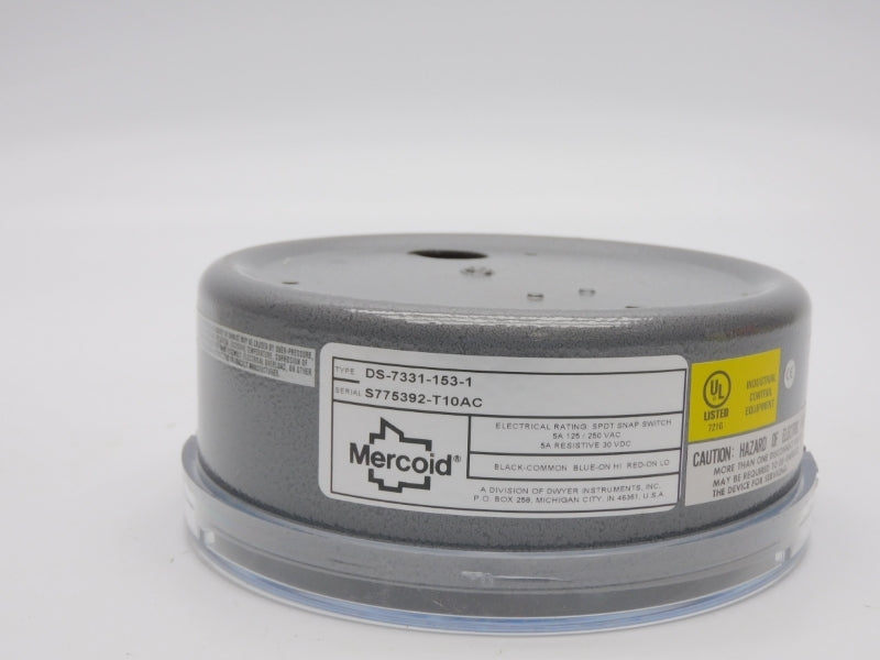 MERCOID DS-7331-153-1 250VAC 5A NSMP