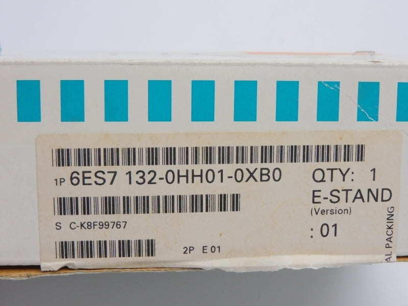 SIEMENS 6ES7132-0HH01-0XB0 VER. 01 120/230V NSMP