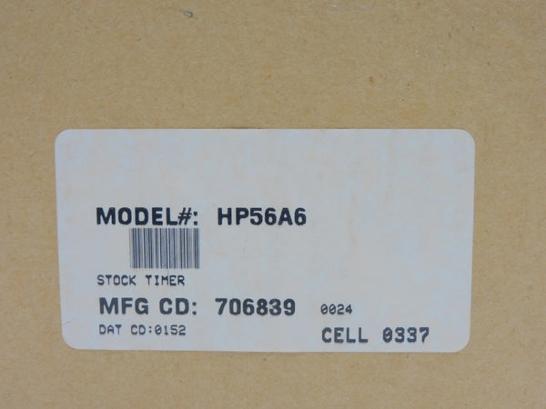 EAGLE SIGNAL HP56A6 120/240VAC 10/5A 60MIN NSMP