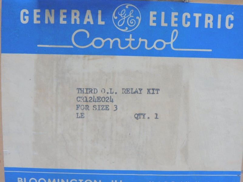 GENERAL ELECTRIC CR124E024 SER. A 600V NSMP