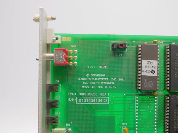 CLARKE'S INDUSTRIES 7005-00200 REV. 1 NSNP