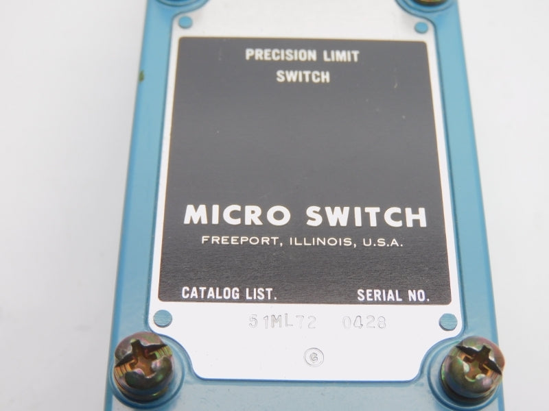 MICRO SWITCH 51ML72 NSMP