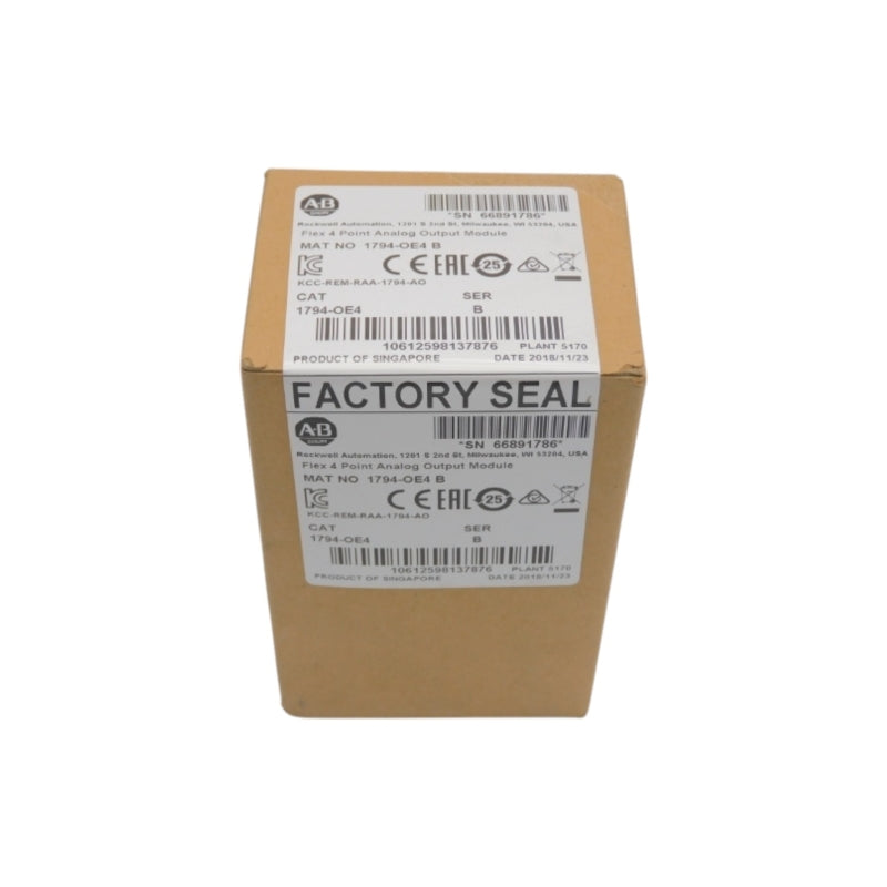 ALLEN BRADLEY 1794-OE4 SER. B DATE: 2018 NSFS