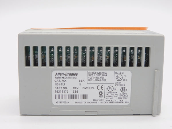 ALLEN BRADLEY 1794-OE4 SER. B REV. C06 24VDC NSMP