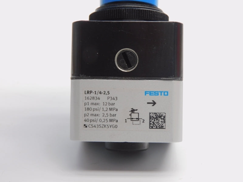 FESTO LRP-1/4-2.5 162834 180PSI NSNP