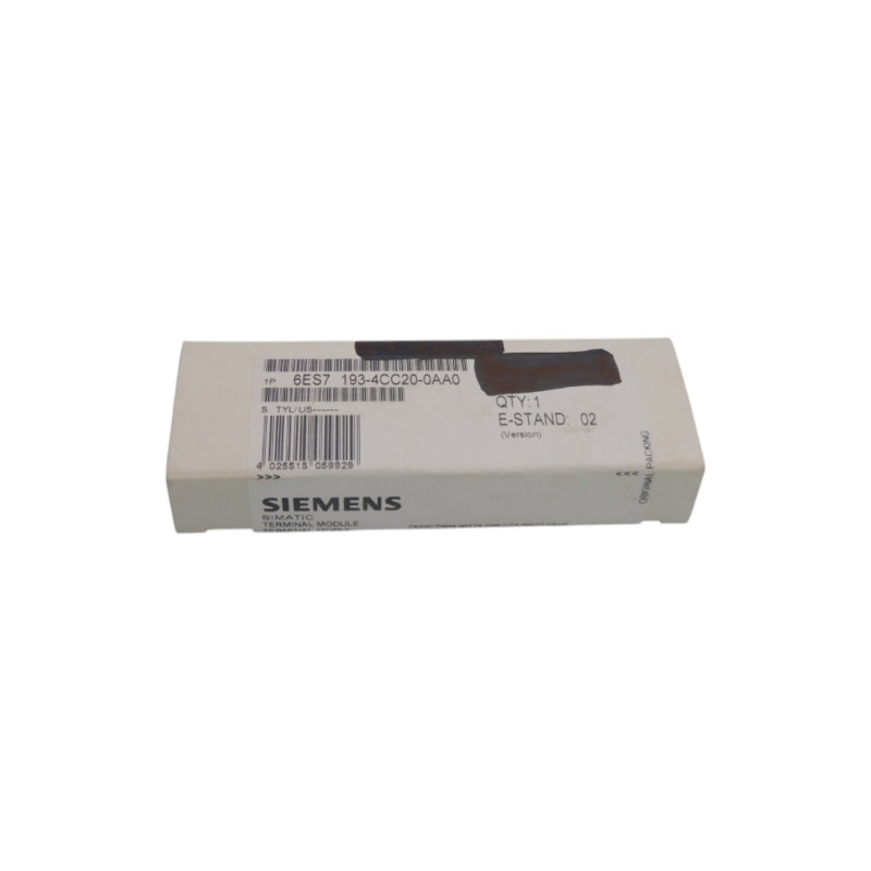 SIEMENS 6ES7193-4CC20-0AA0 VER. 02 NSFS