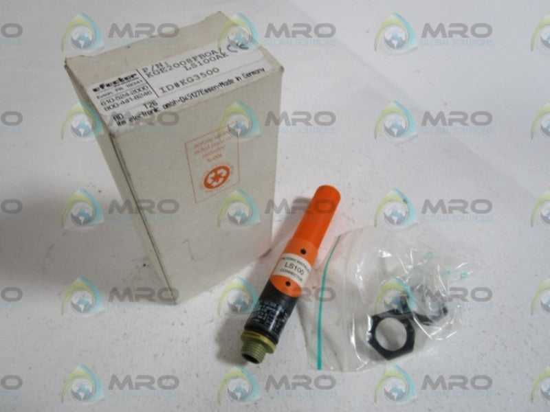 IFM EFECTOR LS100AK/KGE2008FB0A CONNECTOR NSMP