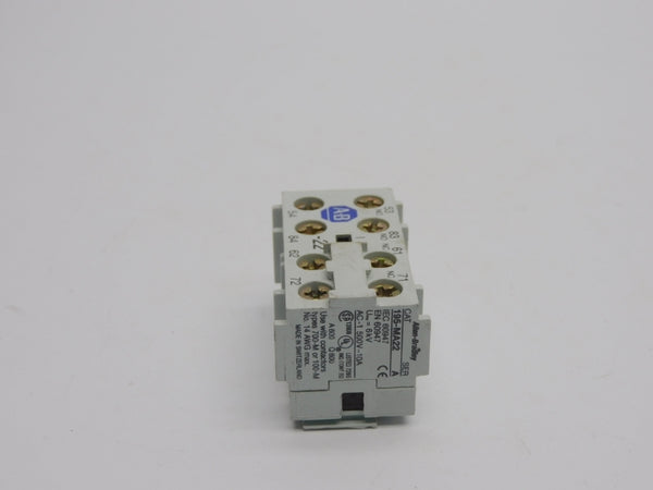 ALLEN BRADLEY 195-MA22 SER. A 500V 10A UNMP