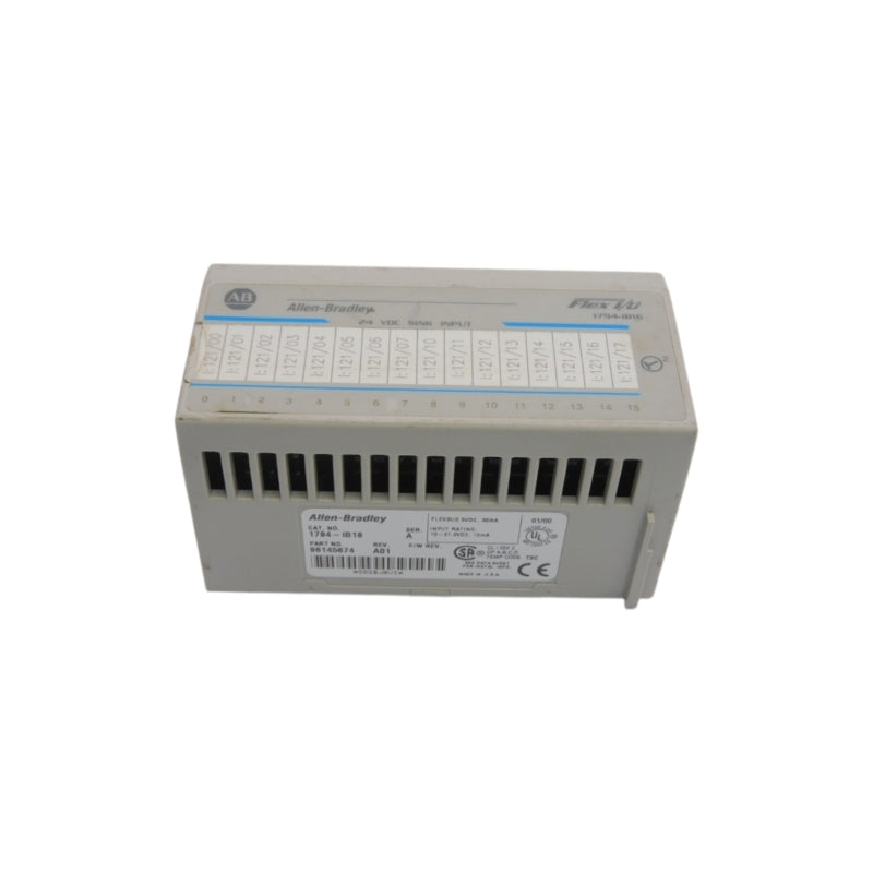 ALLEN BRADLEY 1794-IB16 SER. A REV. A01 10-31.2VDC UNMP
