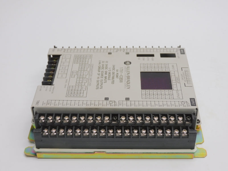 ALLEN BRADLEY 1791-IOBW SER. A REV. A01 24VDC 2.4A (AS IS) NSNP