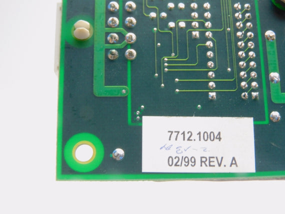 CIRCUIT BOARD 7712.1004 REV. A UNMP