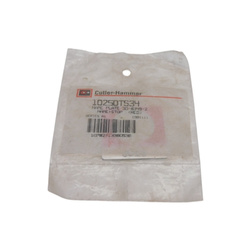 CUTLER-HAMMER 10250TS34 SER. A1 NSMP