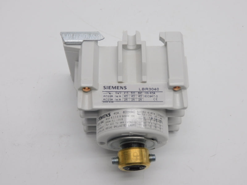 SIEMENS LBR3040 600VAC 40A NSMP