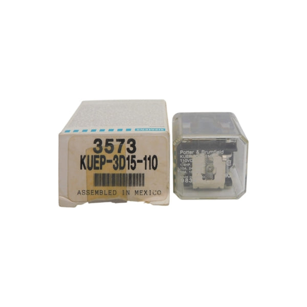 POTTER&BRUMFIELD KUEP-3D15-110 110VDC 10A NSMP