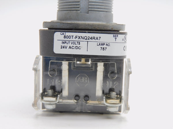 ALLEN BRADLEY 800T-FXNQ24RA7 SER. T 24VAC/DC NSNP