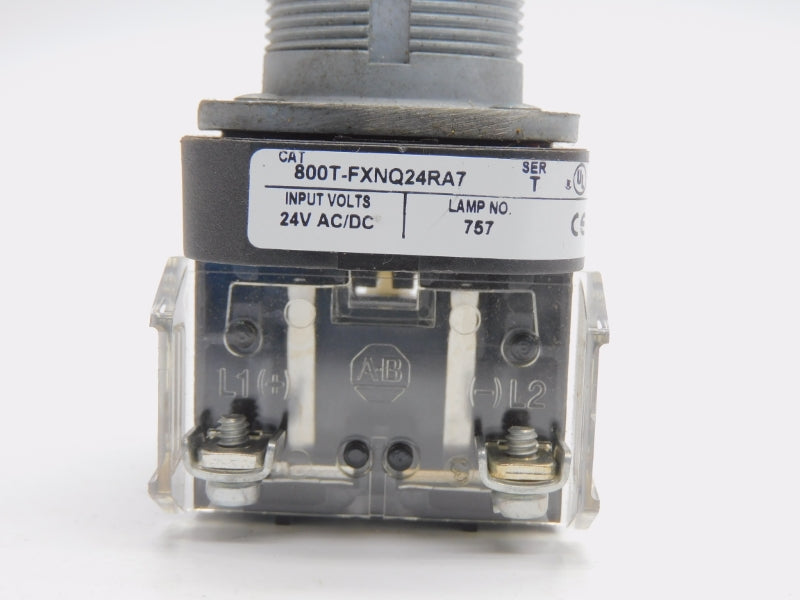 ALLEN BRADLEY 800T-FXNQ24RA7 SER. T 24VAC/DC NSNP