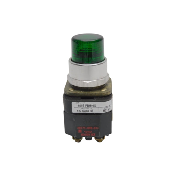 ALLEN BRADLEY 800T-PBH16G SER. T 120V NSNP