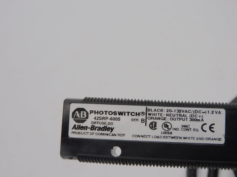 ALLEN BRADLEY 42SRP-6005 SER. B 20-132VAC UNMP