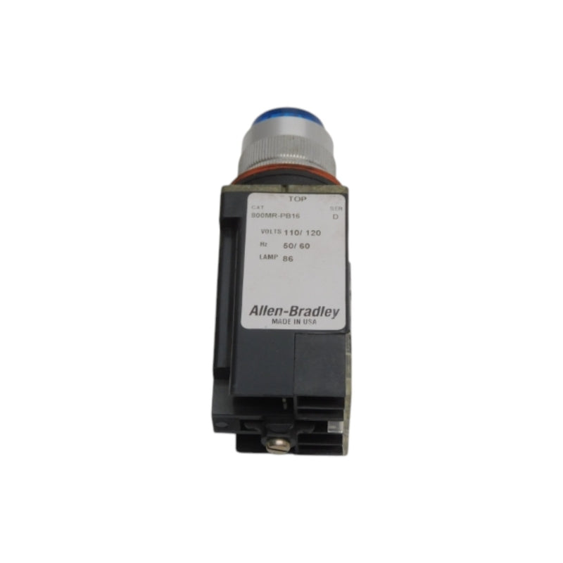 ALLEN BRADLEY 800MR-PB16 SER. D 110/120V NSNP