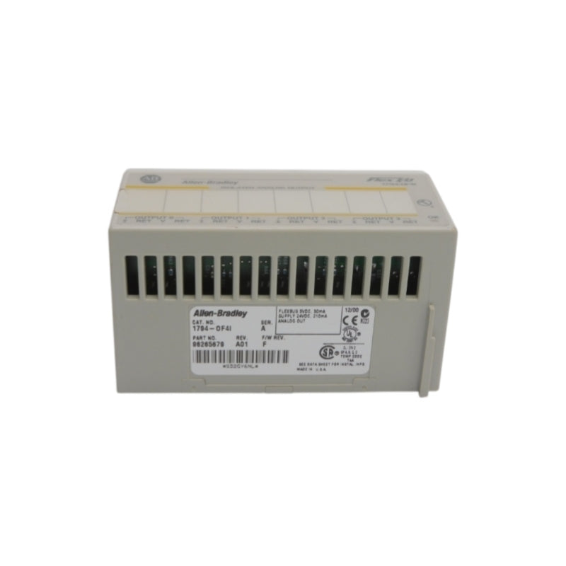 ALLEN BRADLEY 1794-OF4I SER. A F/W F REV. A01 24VDC NSNP