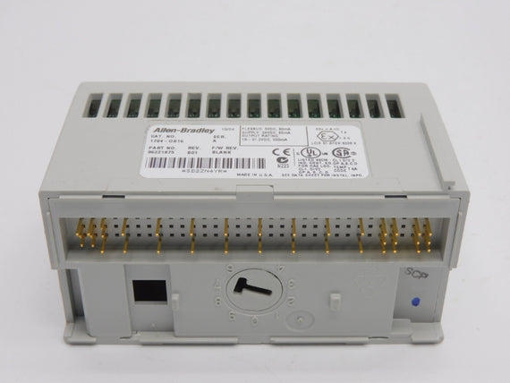 ALLEN BRADLEY 1794-OB16 SER. A REV. B01 10-31.2VDC NSNP