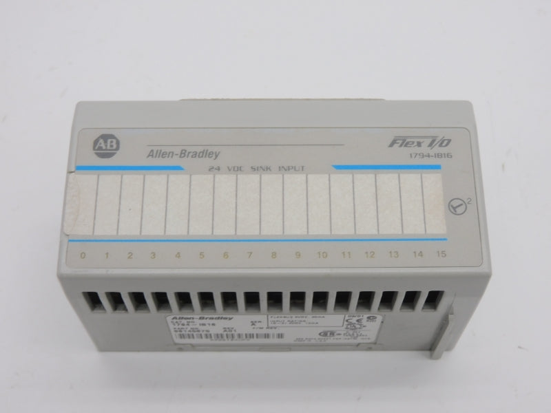 ALLEN BRADLEY 1794-IB16 SER. A REV. A01 10-31.2VDC NSNP