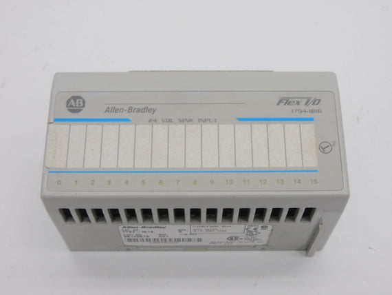 ALLEN BRADLEY 1794-IB16 SER. A REV. A01 10-31.2VDC NSNP